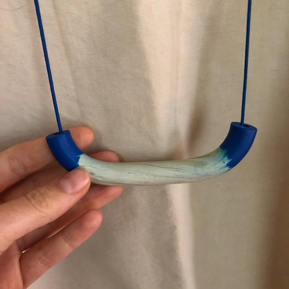 🇬🇷 Polymer clay necklace - Picture 2 of 3